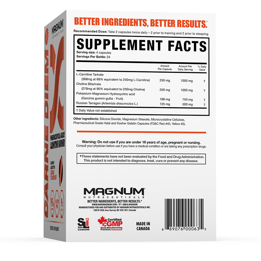l carnitine magnum Magnum Carne Diem, 96 capsules