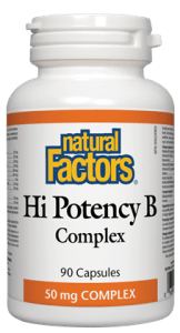 Natural Factors High Potency B Complex, 60 capsules