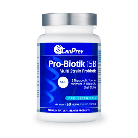 CanPrev Pro-Biotik Multi Strain 15B, 60 capsules