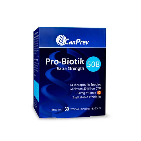 CanPrev Pro-Biotik Extra Strength 50 Billion CFU, 30 capsules