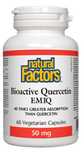 Natural Factors Bioactive Quercetin EMIQ 50mg, 60 Capsules
