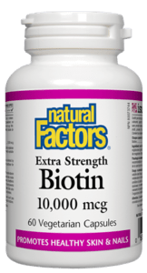 Natural Factors Biotin, 10000mcg