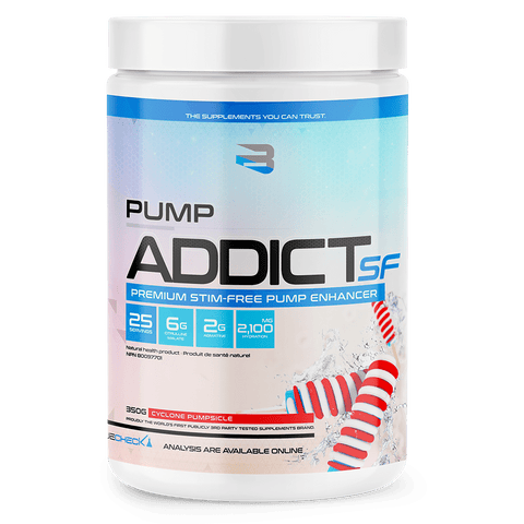 Believe Pump Addict Stimulant Free, 25 servings