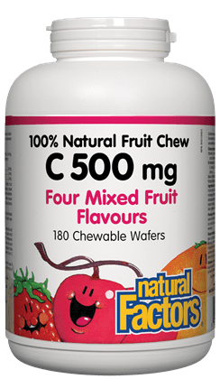Vitamin C 500mg Chewable, 90 wafers