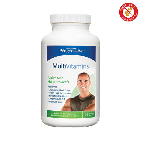 Progressive Active Men Multivitamin, 120 capsules