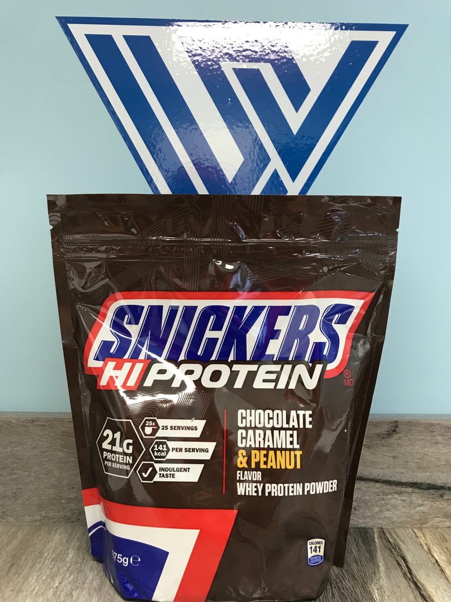 Snickers Whey Protein Powder, 875g – Lethbridge Supplements and Vitamins