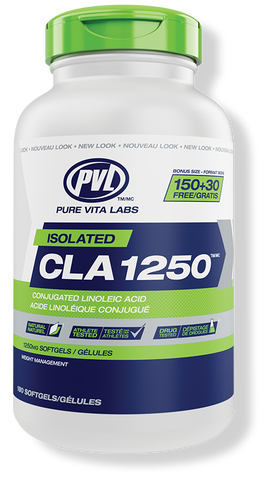 PVL Isolated CLA, 180 capsules